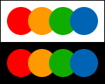 Rectangle (tetradic) color scheme-2