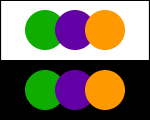 Split-Complementary color scheme -2