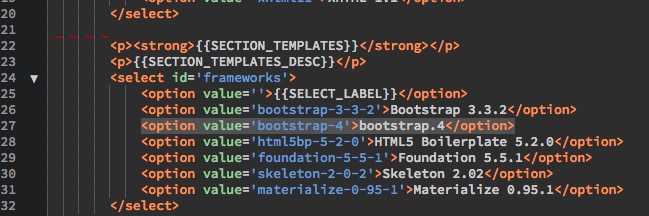 Adobe Brackets - HTML Templates 樣版-4