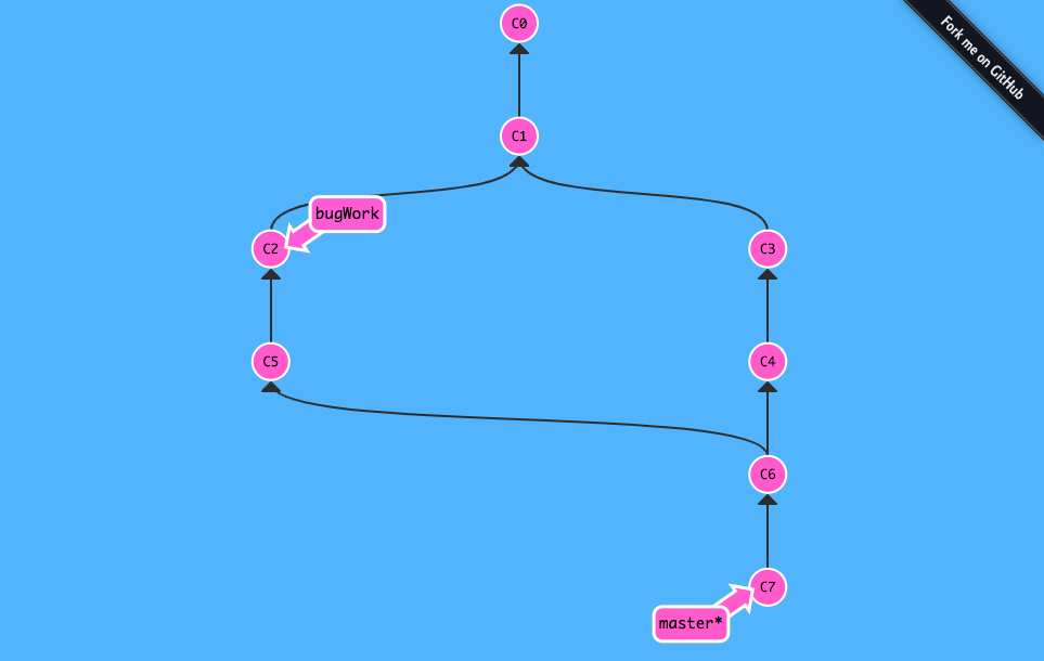 Git 練習遊戲_learngitbranching-5-進階主題-2-多個 parent commit-10